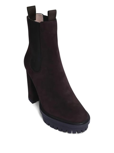 Gianvito Rossi platform heeled boots - Brown - zdjęcie produktu nr 2