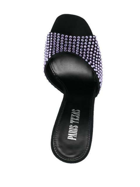 Paris Texas 105mm crystal-embellished sandals - Black