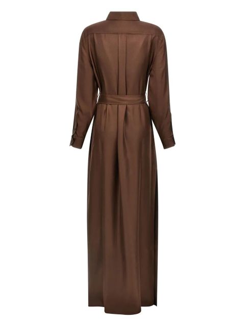 TOM FORD shirt maxi dress - Brown - zdjęcie produktu nr 2