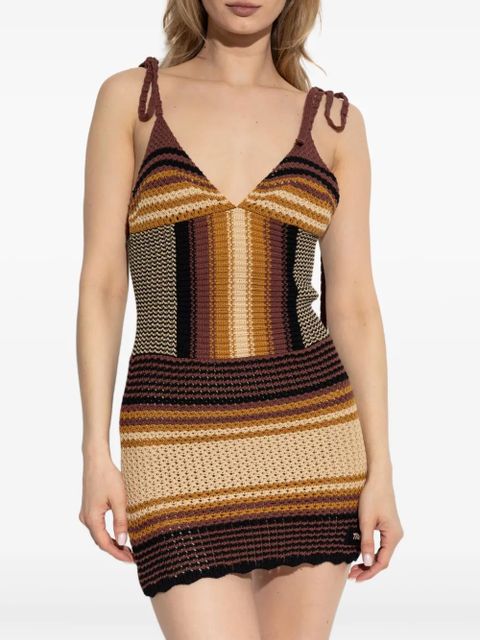 The Attico Estate Meravigliosa cotton dress - Brown - zdjęcie produktu nr 2