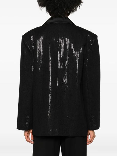 Eleh sequin-embellished jacket - Black
