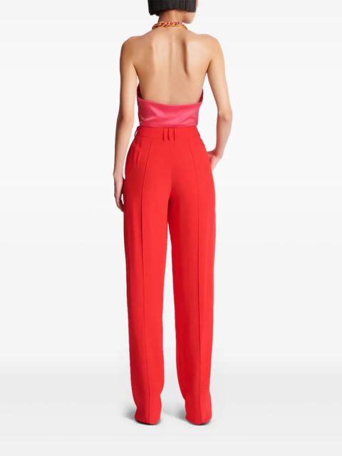 Balmain crepe tailored trousers