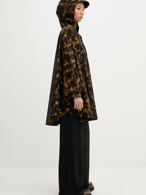 Rains poncho 18800 Cape W3 kolor brązowy przejściowa 18800