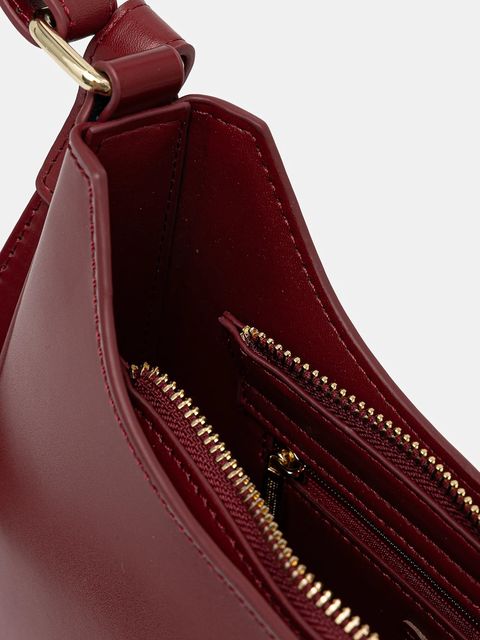 Answear.LAB torebka skórzana kolor czerwony