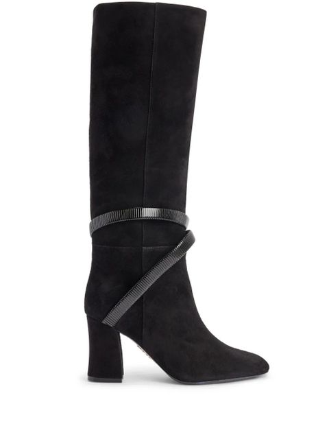 René Caovilla suede boots - Black - zdjęcie produktu nr 1