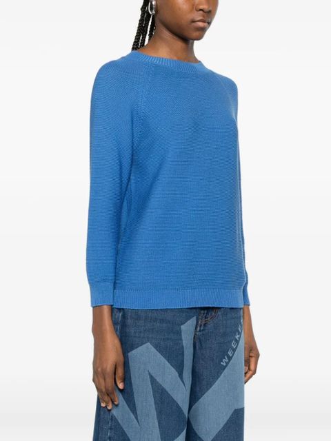 Weekend Max Mara Wkdaere knitted sweater - Blue