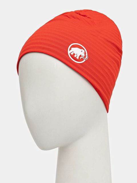 Mammut czapka Taiss Light kolor czerwony z cienkiej dzianiny 1191.01071