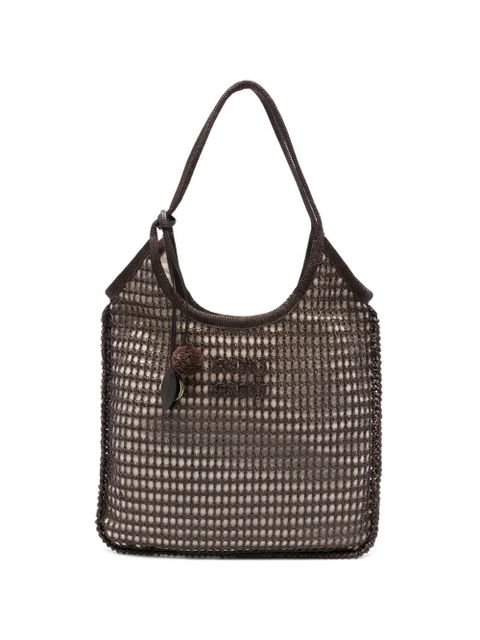 Miu Miu logo-detail tote bag - Brown - zdjęcie produktu nr 1