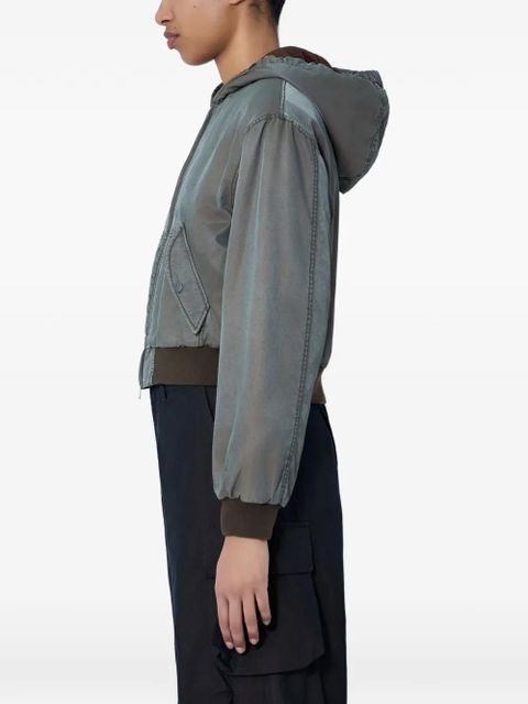 OUR LEGACY zip-up bomber jacket - Green - zdjęcie produktu nr 1