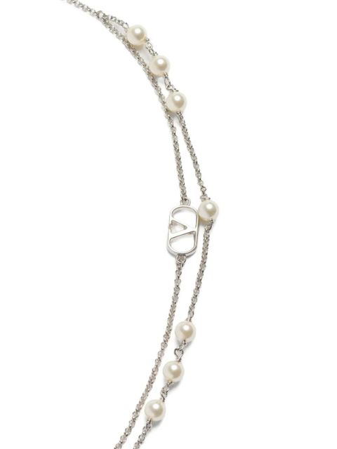 Valentino Garavani VLogo Signature necklace - Silver