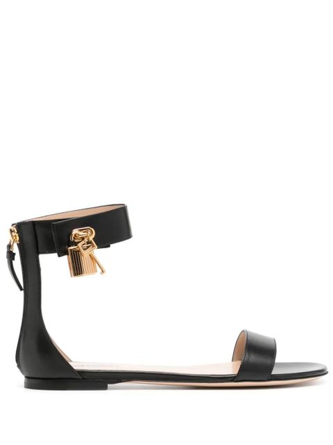 TOM FORD leather sandals - Black - zdjęcie produktu nr 1