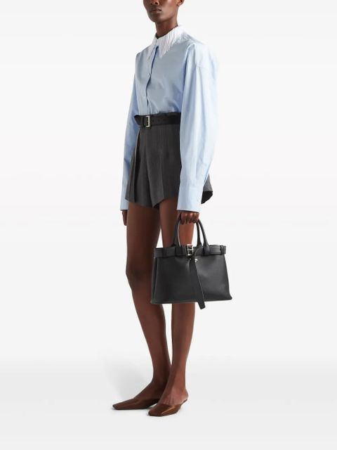 Prada medium Buckle tote bag - Black - zdjęcie produktu nr 2