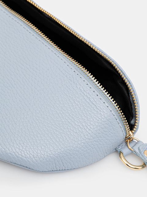 Answear.LAB nerka skórzana kolor niebieski