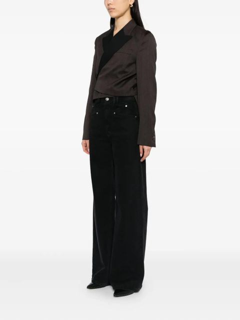 OUR LEGACY Wrap blazer - Brown