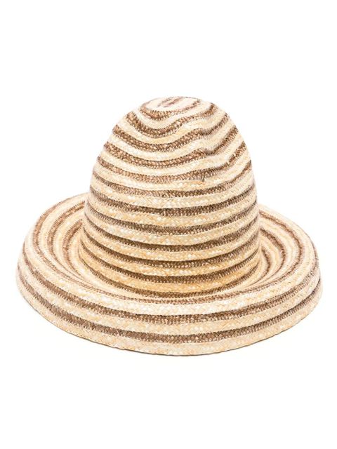 Cult Gaia Magda straw bucket hat - Neutrals - zdjęcie produktu nr 1