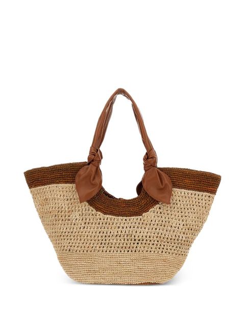 Hereu ramie tote bag - Neutrals