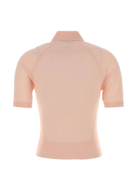 Givenchy short-sleeve wool polo shirt - Pink - zdjęcie produktu nr 2