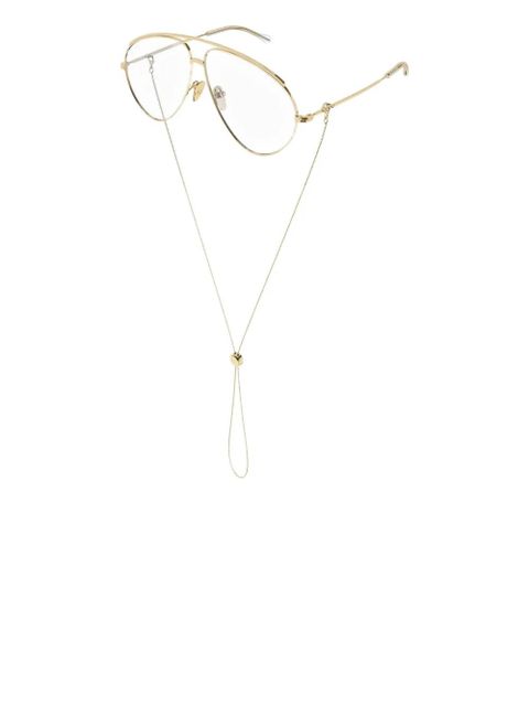 Gucci Eyewear pilot sunglasses - Gold - zdjęcie produktu nr 1