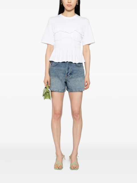 Free People Now Or Never denim shorts - Blue - zdjęcie produktu nr 2