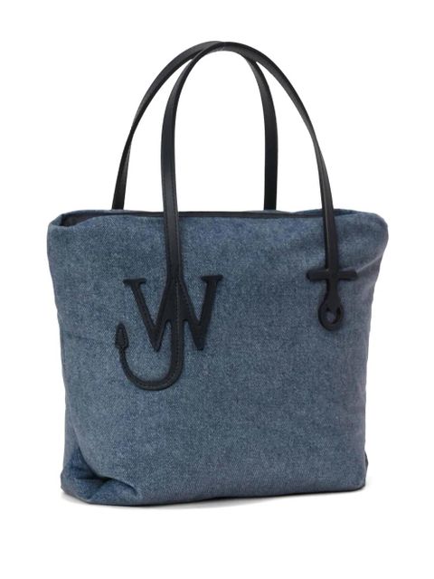 JW Anderson small Anchor padded tote bag - Blue