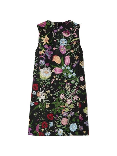 Gucci floral brocade mini dress - Black - zdjęcie produktu nr 1