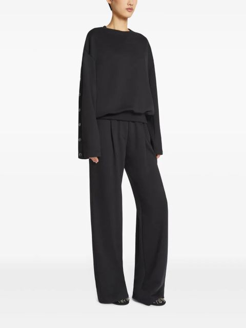 DRIES VAN NOTEN straight-leg trousers - Black