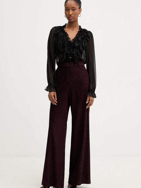 Morgan bluzka damska kolor czarny gładka CATHY - zdjęcie produktu nr 2