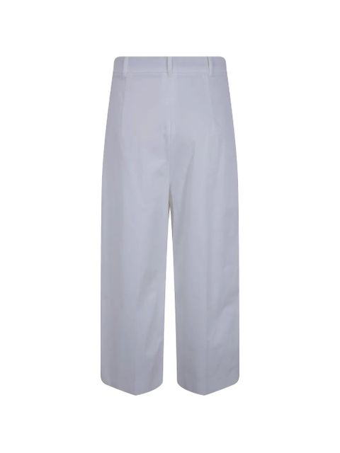 Max Mara pleated wide-leg trousers - White - zdjęcie produktu nr 2