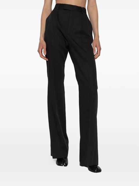 Vivienne Westwood belt-loops flared trousers - Black