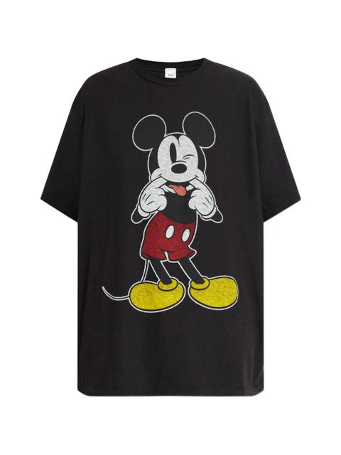 RE/DONE Silly Mickey Mouse T-shirt - Black - zdjęcie produktu nr 1