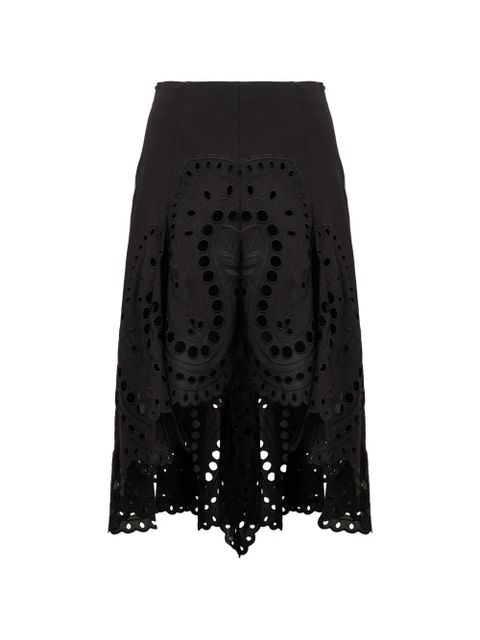 Charo Ruiz Ibiza Finn cutout asymmetric skirt - Black - zdjęcie produktu nr 1
