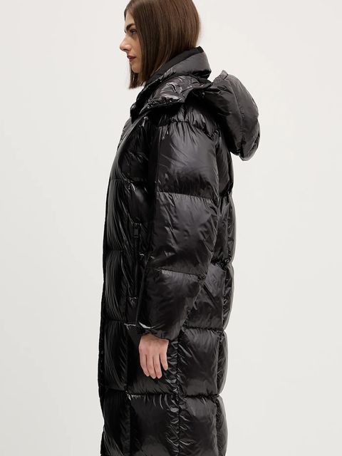 Tommy Jeans kurtka puchowa kolor czarny zimowa oversize DW0DW21615