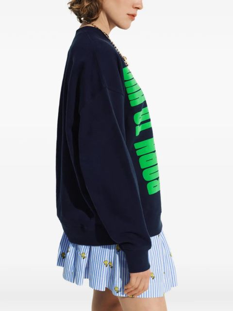 Essentiel Antwerp x Peanuts sequin-embellishment sweatshirt - Blue