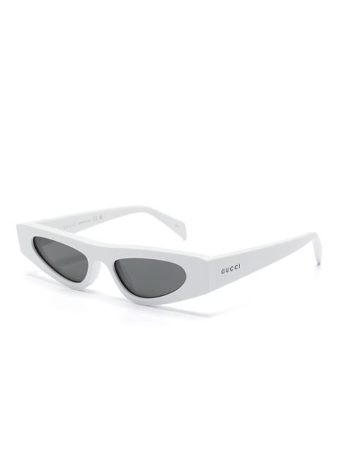 Gucci Eyewear cat-eye sunglasses - White - zdjęcie produktu nr 2