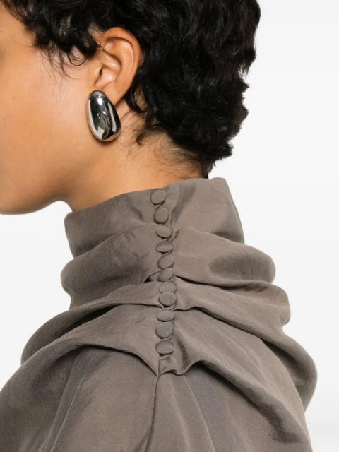 Magda Butrym classic button shirt - Grey