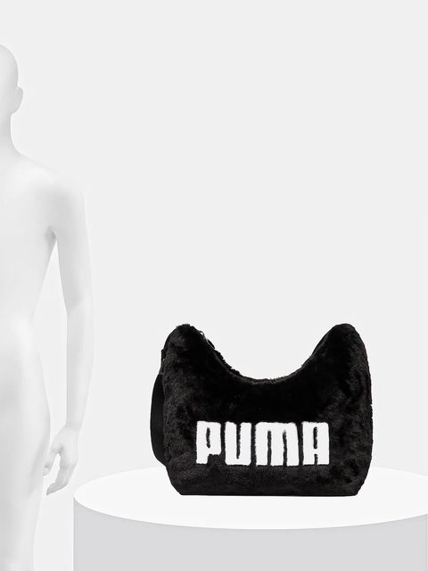 Puma torebka Up Faux Fur kolor czarny 91869
