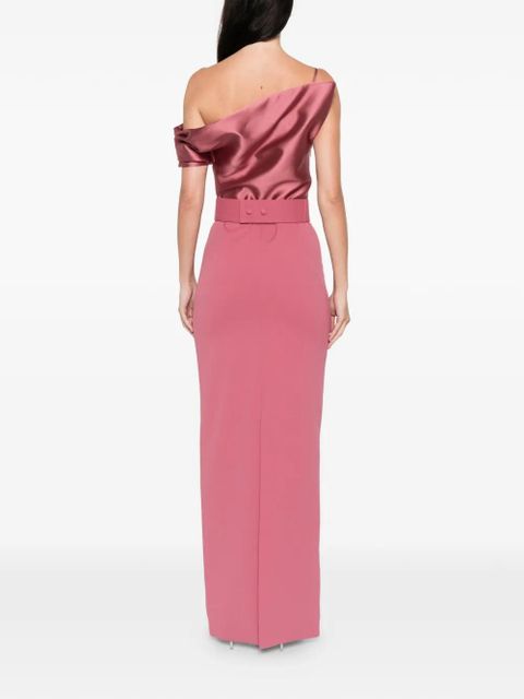 Solace London one-shoulder dress - Pink - zdjęcie produktu nr 2