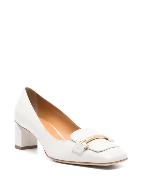 Tod's 50mm leather pumps - Neutrals - zdjęcie produktu nr 2