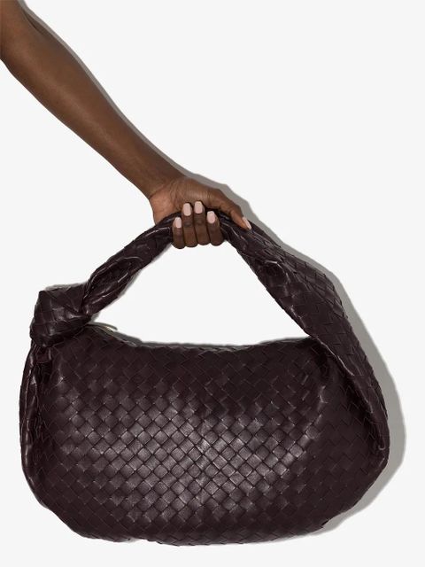 Bottega Veneta large Jodie Intrecciato shoulder bag - Red