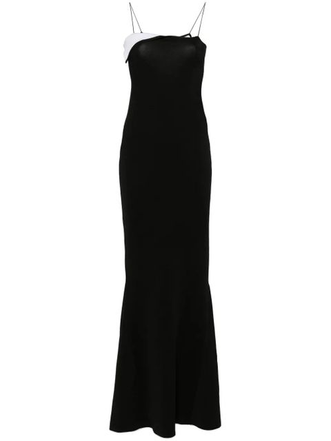 Jacquemus Aro draped maxi dress - Black - zdjęcie produktu nr 1