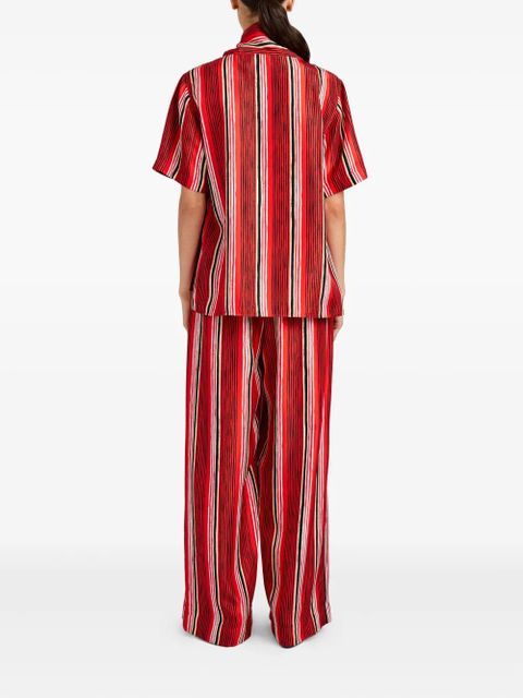 Proenza Schouler Amira printed trousers - Red