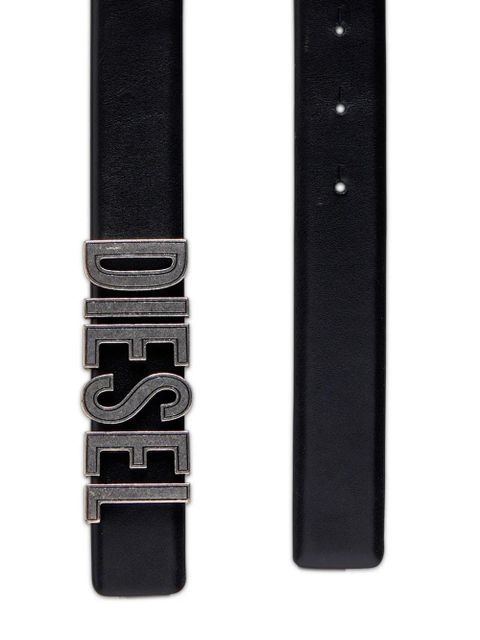 Diesel B-Diesel Rivets leather belt - Black - zdjęcie produktu nr 2