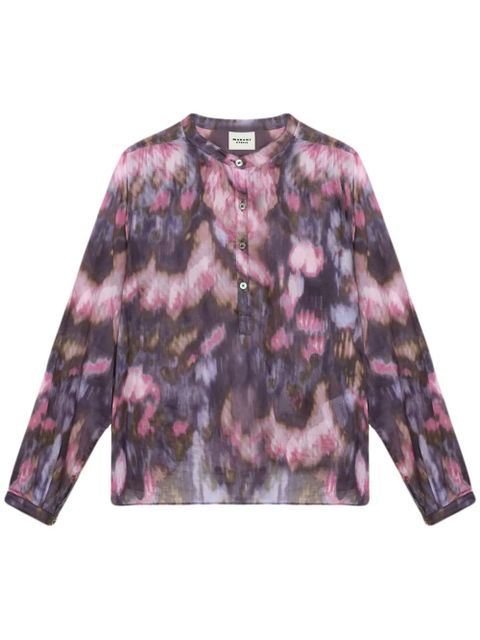 MARANT ÉTOILE Maria blouse - Purple - zdjęcie produktu nr 1