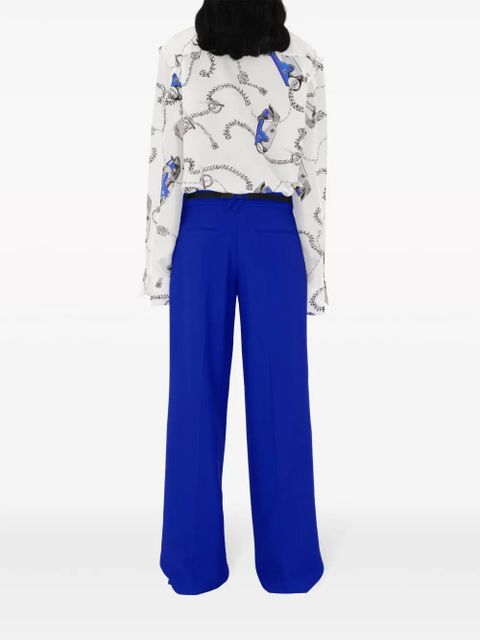 Burberry wool tailored trousers - Blue - zdjęcie produktu nr 2