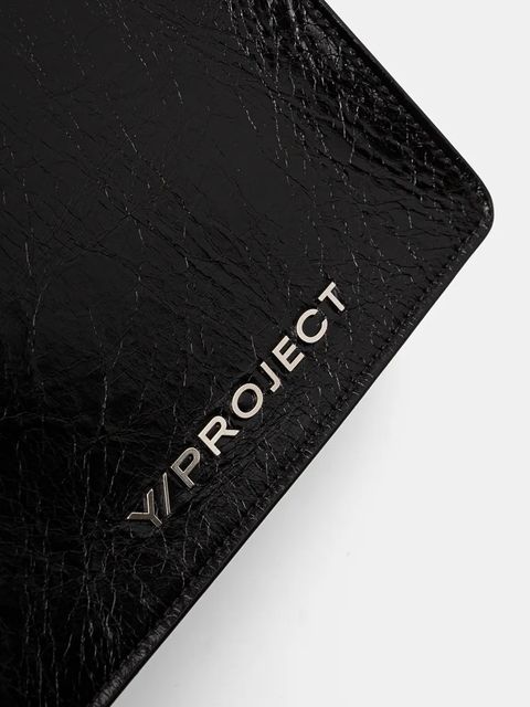 Y/Project torebka skórzana WIRE BAG kolor czarny 620BA007