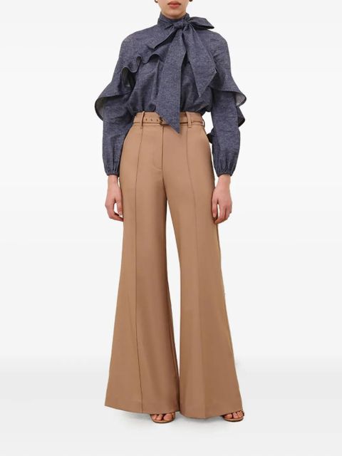 ZIMMERMANN Hypnotic blouse - Blue - zdjęcie produktu nr 2