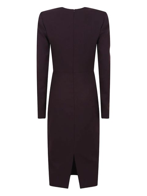 Victoria Beckham long-sleeve dress - Purple - zdjęcie produktu nr 2