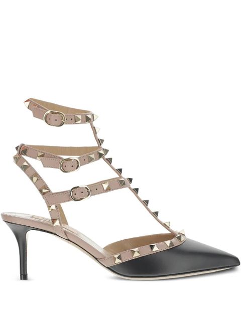 Valentino Garavani 65mm Rockstud heeled pumps - Black