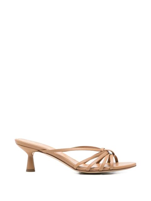 Aeyde Abby knotted strap sandals - Neutrals - zdjęcie produktu nr 1