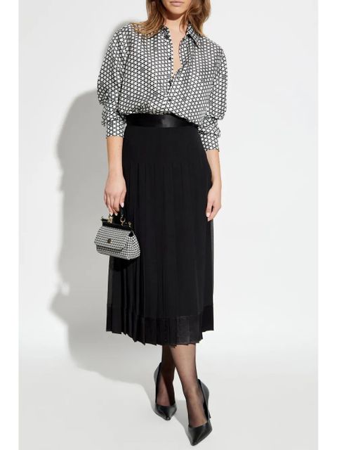 Dolce & Gabbana pleated skirt - Black - zdjęcie produktu nr 2